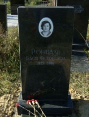 Рошваль Бася Федоровна, Москва, Малаховское кладбище