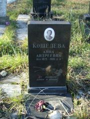 Кешелева Анна Андреевна, Москва, Малаховское кладбище