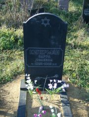 Киперман Сарра Исаевна, Москва, Малаховское кладбище