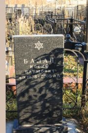 Балан Иосиф Наумович, Москва, Малаховское кладбище