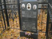 Ховес Анна Александровна, Москва, Малаховское кладбище
