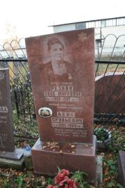 Резник Хана Марковна, Москва, Малаховское кладбище