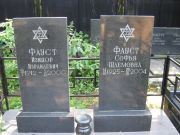 Фауст Изидор Израилевич, Москва, Салтыковское кладбище