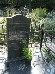Банщикова Нелли Михайловна, Москва, Салтыковское кладбище