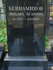 Бениаминов Михаил Агаевич, Москва, Востряковское кладбище