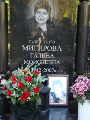 Мигирова Галина Моисеевна, Москва, Востряковское кладбище