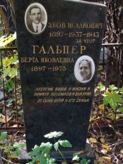 Гальпер Берта Яковлевна, Москва, Востряковское кладбище