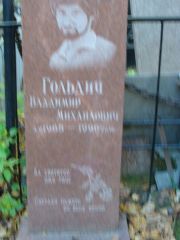 Гольдич Владимир Михайлович, Москва, Востряковское кладбище