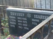 Певзнер Анна , Москва, Востряковское кладбище