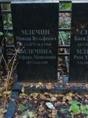 Млечина Эсфирь Моисеевна, Москва, Востряковское кладбище