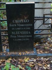Снитко Бася Моисеевна, Москва, Востряковское кладбище