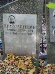 Либерштейн Айзик Беркович, Москва, Востряковское кладбище