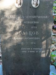 Вольцова-Переплетчикова Бася Мовшевна, Москва, Востряковское кладбище