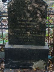 Фих Иосиф Самойлович, Москва, Востряковское кладбище