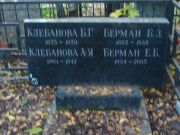Берман Б. З., Москва, Востряковское кладбище