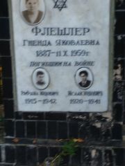 Флейшер Рафаил Юдович, Москва, Востряковское кладбище