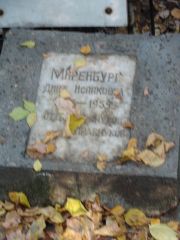 Миренбург Дина Исааковна, Москва, Востряковское кладбище