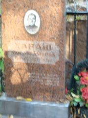 Хараш Хая Абрамовна, Москва, Востряковское кладбище