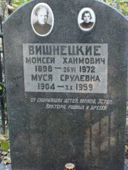 Вишнецкий Моисей Хаимович, Москва, Востряковское кладбище