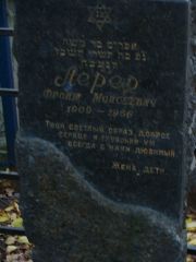 Лерер Фроим Моисеевич, Москва, Востряковское кладбище