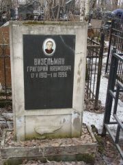 Визельман Григорий Наумович, Москва, Востряковское кладбище