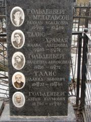 Гольденберг-Мендельсон Рахиль Исааковна, Москва, Востряковское кладбище