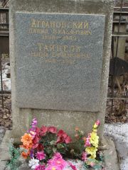 Тайцель Нина Ефимовна, Москва, Востряковское кладбище