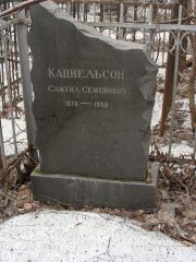Кацнельсон Самуил Семенович, Москва, Востряковское кладбище