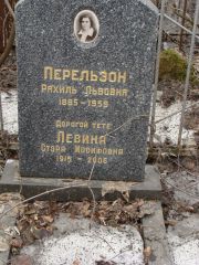 Перельзон Рахиль Львовна, Москва, Востряковское кладбище