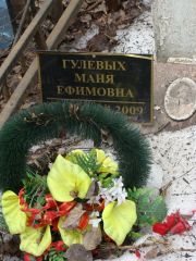 Гулевых Маня Ефимовна, Москва, Востряковское кладбище