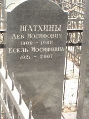Шатхин Лев Иосифовна, Москва, Востряковское кладбище