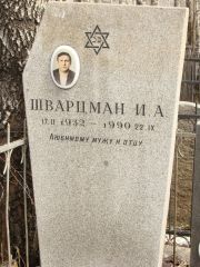 Шварцман И. А., Москва, Востряковское кладбище
