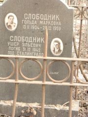 Слободник Гольда Марковна, Москва, Востряковское кладбище