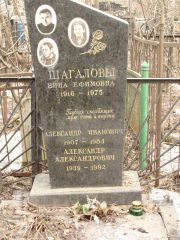 Шагалов Александр Иванович, Москва, Востряковское кладбище