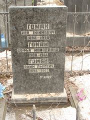 Гоман Лев Ефимович, Москва, Востряковское кладбище