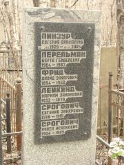 Фрид Давид Захарович, Москва, Востряковское кладбище
