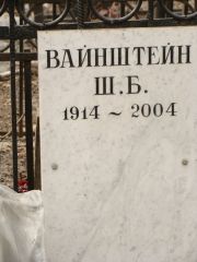 Вайнштейн Ш. Б., Москва, Востряковское кладбище