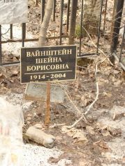 Вайнштейн Шейна Борисовна, Москва, Востряковское кладбище