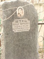 Штуц Абрам Борисович, Москва, Востряковское кладбище