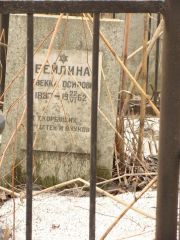 Бейлина Ревекка Осиповна, Москва, Востряковское кладбище