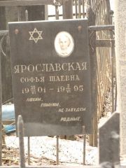 Ярославская Софья Шаевна, Москва, Востряковское кладбище