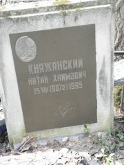 Княжанский Натан Хаимович, Москва, Востряковское кладбище