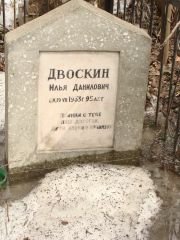 Двоскин Илья Данилович, Москва, Востряковское кладбище