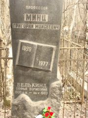 Минц Григорий Моисеевич, Москва, Востряковское кладбище