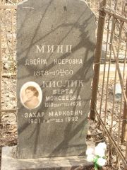 Минц Двейра Исеровна, Москва, Востряковское кладбище