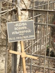Недува Эсфира Ильинична, Москва, Востряковское кладбище
