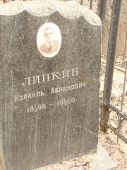 Липкин Израиль Абрамович, Москва, Востряковское кладбище