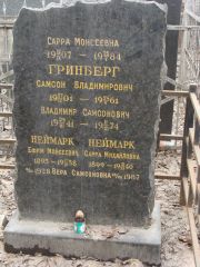 Гринберг Владимир Самсонович, Москва, Востряковское кладбище