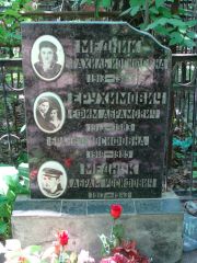 Ерухимович Ефим Абрамович, Москва, Востряковское кладбище