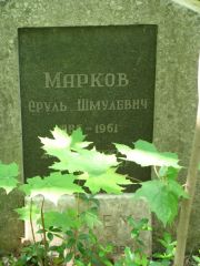 Марков Сруль Шмулевич, Москва, Востряковское кладбище